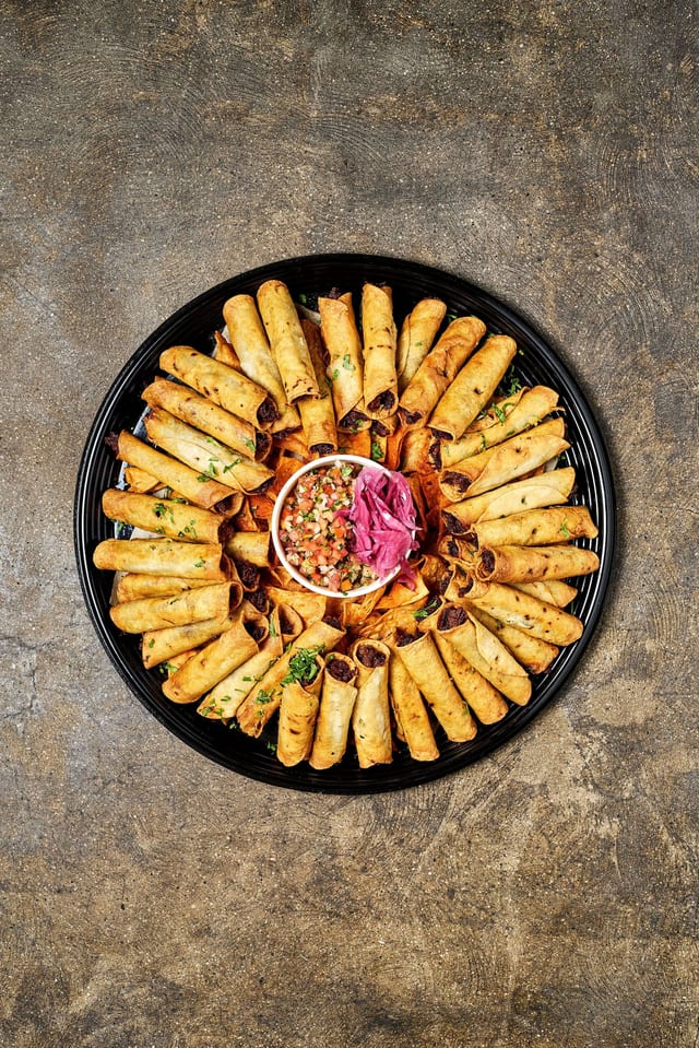Short Rib Taquitos Platter (GF).
