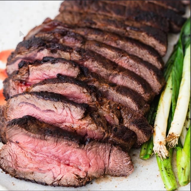 Flat Iron Asada Plate.