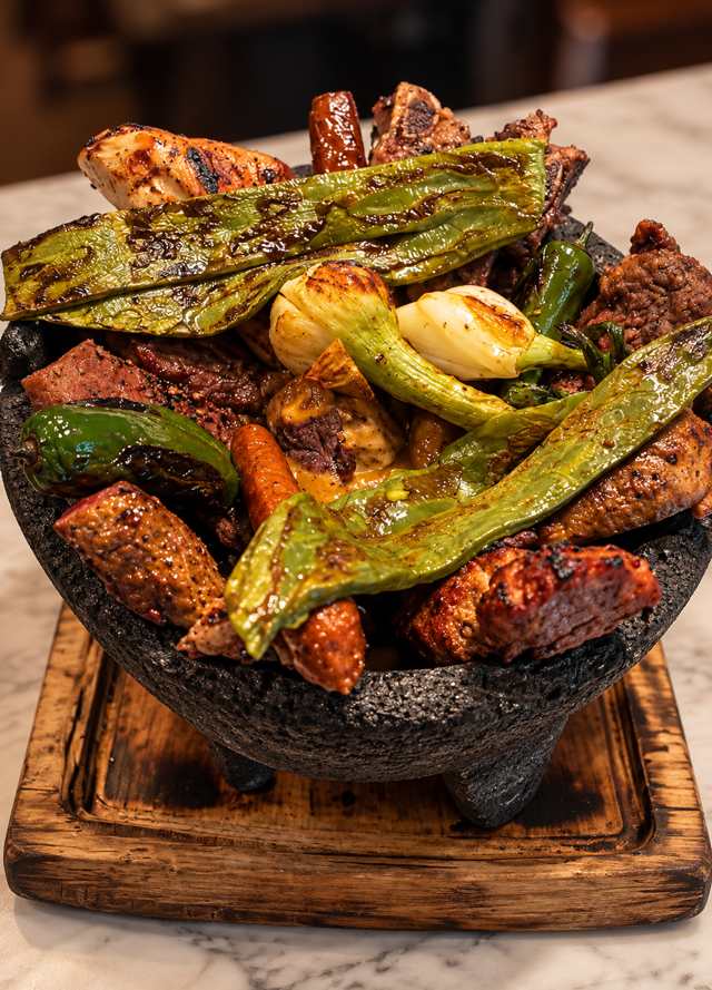 Papa’s Molcajete.