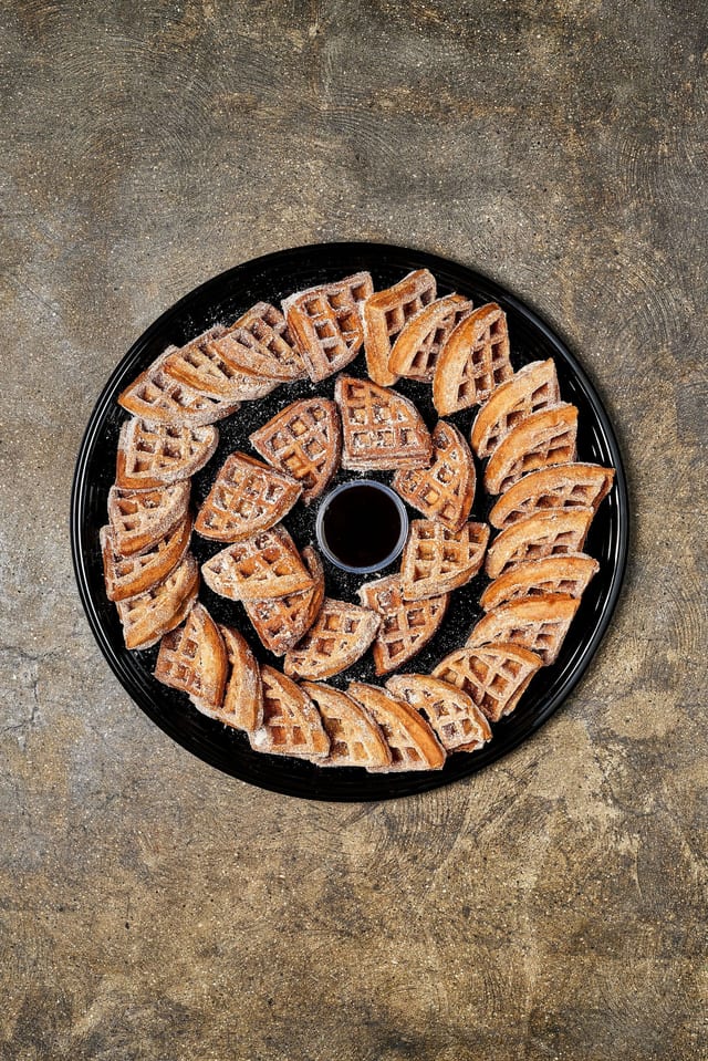 Churrowaffle Platter.