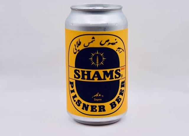 Shams Beer Pilsner.