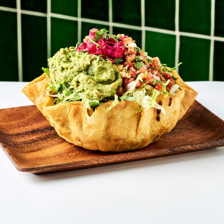 Delicious Tostada Bowl Awaits