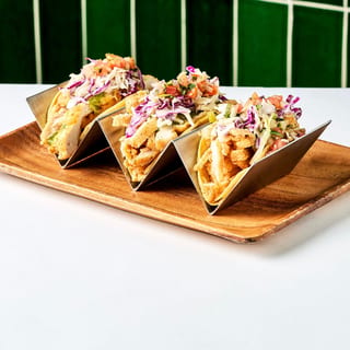 3 Fried Chicken Tacos